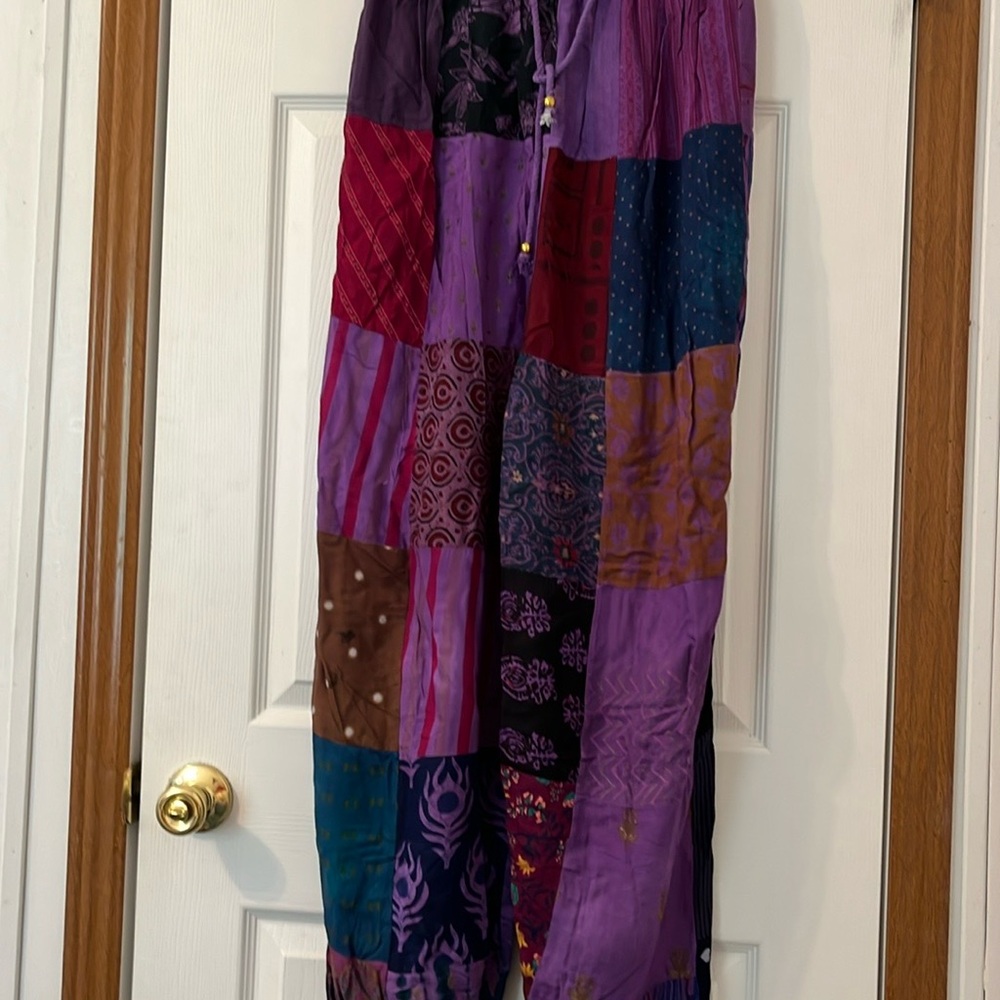 Advance Apparels Purple Patchwork Halter Set - image 6